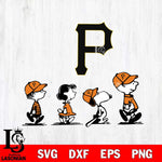 Pittsburgh Pirates snoopy Svg Eps Dxf Png File, Digital Download, Instant Download