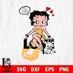 Pittsburgh Steelers Betty Boop Love Svg Eps Dxf Png File, Digital Download, Instant Download