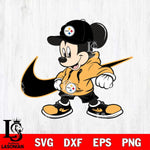 Pittsburgh Steelers Cool Mickey Mouse Svg Eps Dxf Png File, Digital Download, Instant Download