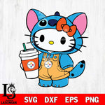 Pittsburgh Steelers Hello Kitty Stitch Football Svg Eps Dxf Png File, NFL svg, Digital Download, Instant Download