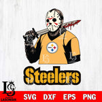 Pittsburgh Steelers Jason Voorhees 11 Svg Eps Dxf Png File, Digital Download