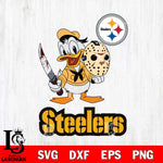 Pittsburgh Steelers Jason Voorhees 12 Svg Eps Dxf Png File, Digital Download