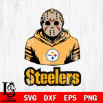 Pittsburgh Steelers Jason Voorhees 4 Svg Eps Dxf Png File, Digital Download