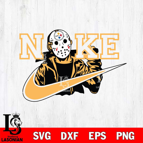 Pittsburgh Steelers Jason Voorhees Nike Svg Eps Dxf Png File, Digital Download, Instant Download