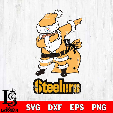 Pittsburgh Steelers Santa Claus Ugly Svg Eps Dxf Png File,NFL Svg Files,Digital Download,Sublimation,Instant Download