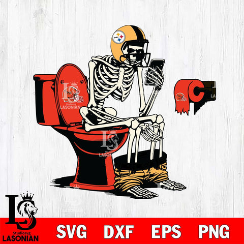 Pittsburgh Steelers Shit On Cleveland Browns Svg Eps Dxf Png File, Digital Download, Instant Download