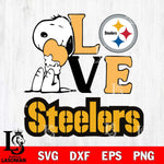 Pittsburgh Steelers Snoopy Sport 10 Svg Eps Dxf Png File, NFL svg, Digital Download, Instant Download