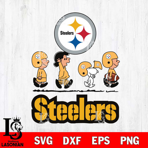 Pittsburgh Steelers Snoopy Sport 12 Svg Eps Dxf Png File, NFL svg, Digital Download, Instant Download