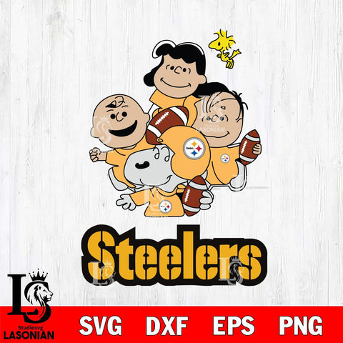 Pittsburgh Steelers Snoopy Sport 4 Svg Eps Dxf Png File, NFL svg, Digital Download, Instant Download