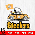 Pittsburgh Steelers Snoopy Sport 5 Svg Eps Dxf Png File, NFL svg, Digital Download, Instant Download