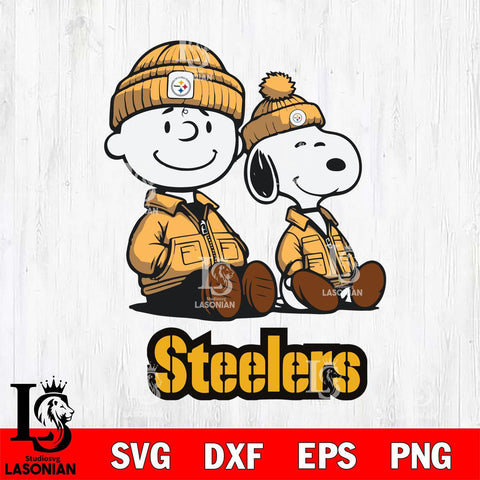 Pittsburgh Steelers Snoopy Sport 6 Svg Eps Dxf Png File, Cut file Digital Download ,Instant Download, Cricut File