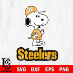 Pittsburgh Steelers Snoopy Sport 8 Svg Eps Dxf Png File, NFL svg, Digital Download, Instant Download