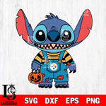 Pittsburgh Steelers Stitch Horror Football Halloween Svg Eps Dxf Png File, NFL svg, Digital Download, Instant Download