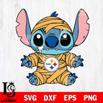 Pittsburgh Steelers Stitch Mummy Football Svg Eps Dxf Png File, NFL svg, Digital Download, Instant Download