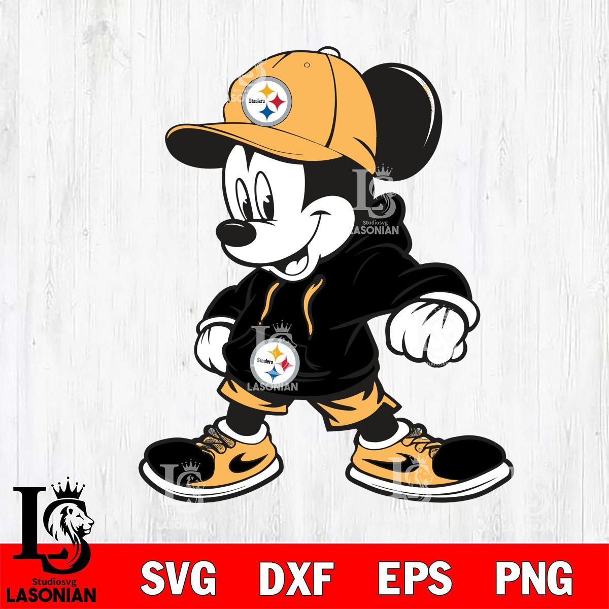 Pittsburgh Steelers mickey mouse NFL – lasoniansvg