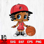 Portland Trail Blazers Betty Boop NBA 9 Svg Eps Dxf Png File, NBA svg, Digital Download, Instant Download