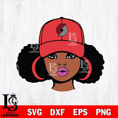 Portland Trail Blazers Girls sport 1 Svg Eps Dxf Png File, Digital Download, Instant Download