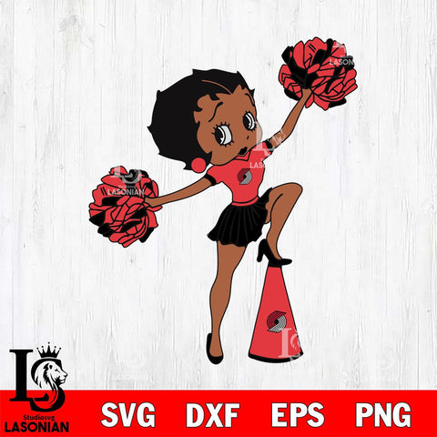 Portland Trail Blazers Girls sport 2 Svg Eps Dxf Png File, Digital Download, Instant Download