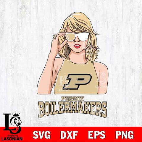 Purdue Boilermakers And Taylor Swift Fan Svg Eps Dxf Png File, Digital Download, Instant Download