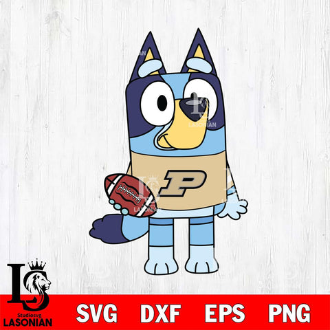 Purdue Boilermakers Bluey 2 Svg Eps Dxf Png File, Digital Download, Instant Download