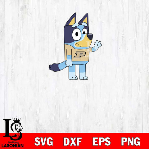 Purdue Boilermakers Bluey 5 Svg Eps Dxf Png File, Digital Download, Instant Download