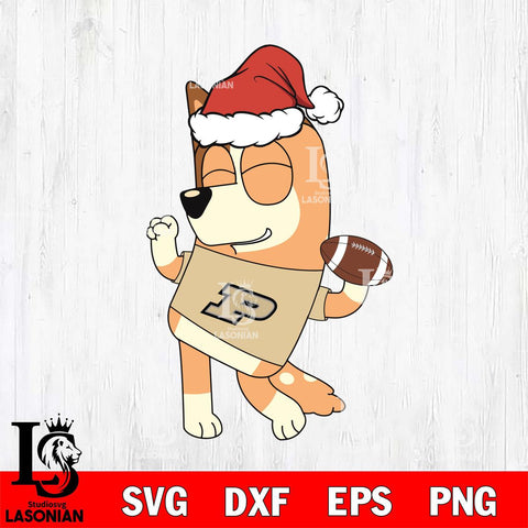 Purdue Boilermakers Bluey Chilli Christmas Svg Eps Dxf Png File, Digital Download, Instant Download