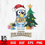 Purdue Boilermakers Christmas Bluey Tree Sport Cut Files,Bluey Cricut,Christmas Svg , Bluey svg , Digital Download, dxf eps png pdf file