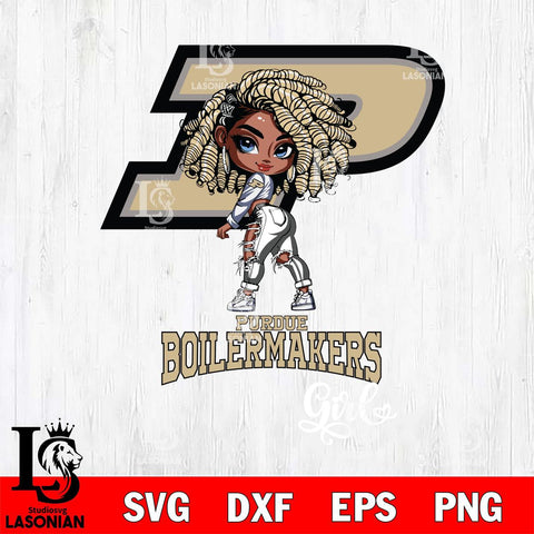 Purdue Boilermakers Fan Girl Svg Eps Dxf Png File, Digital Download, Instant Download