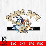 Purdue Boilermakers Game Day Bluey Svg Eps Dxf Png File, Digital Download, Instant Download