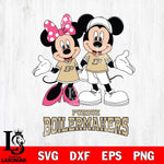 Purdue Boilermakers Mickey Minnie Mouse Sport Svg Eps Dxf Png File, NCAA svg , File Cut , Digital Download , Instant Download, Cut Svg Files