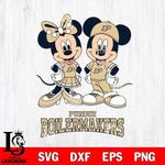 Purdue Boilermakers Mickey Minnie Mouse rugby ball Svg Eps Dxf Png File, NCAA svg , File Cut , Digital Download , Instant Download, Cut Svg Files