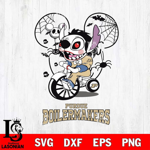 Purdue Boilermakers Stitch Jigsaws Halloween Svg Eps Dxf Png File, Digital Download, Instant Download