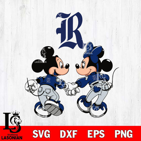 Rice Owls Fan Minnie And Mickey Love Svg Eps Dxf Png File, Digital Download, Instant Download