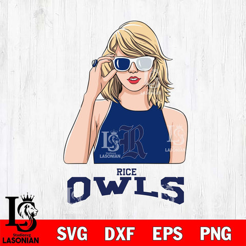 Rice Owls And Taylor Swift Fan Svg Eps Dxf Png File, Digital Download, Instant Download