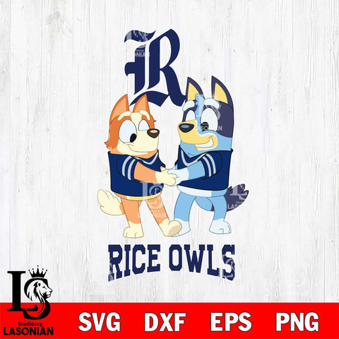 Rice Owls Bluey Chilli Dance Svg Eps Dxf Png File, Digital Download, Instant Download