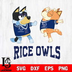 Rice Owls Bluey Dance Svg Eps Dxf Png File, Digital Download, Instant Download