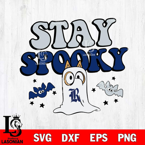 Rice Owls Bluey Halloween Stay Spooky Svg Eps Dxf Png File, Digital Download, Instant Download