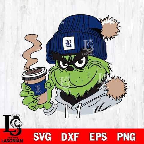 Rice Owls Boujee Grinch 4 Svg Eps Dxf Png File, Digital Download, Instant Download