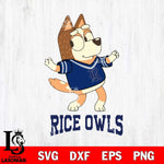 Rice Owls Chilli Dance Svg Eps Dxf Png File, Digital Download, Instant Download