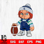 Rice Owls Chucky Horror 6 Svg Eps Dxf Png File, NCAA svg, Digital Download, Instant Download