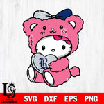 Rice Owls Cute Hello Kitty 3 Svg Eps Dxf Png File, Digital Download, Instant Download