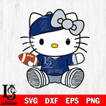 Rice Owls Cute Hello Kitty Football 11 Svg Eps Dxf Png File, NCAA svg, Digital Download, Instant Download