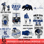 Rice Owls Fathers Day NCAA Bundle 12 Svg Eps Dxf Png File, Digital Download, Instant Download