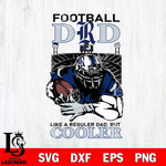 Rice Owls Football Dad Cooler Svg Eps Dxf Png File, Digital Download, Instant Download