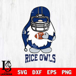 Rice Owls Gnomes Christmas Svg Eps Dxf Png File, Digital Download, Instant Download