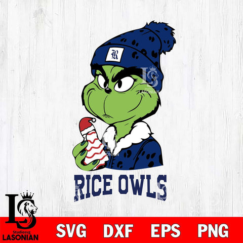 Rice Owls Grinch Tree Cake Svg Eps Dxf Png File, Digital Download, Instant Download