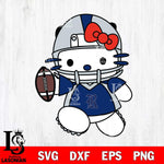 Rice Owls Hello Kitty sport 11 Svg Eps Dxf Png File, NCAA svg, Digital Download, Instant Download