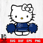 Rice Owls Hello Kitty sport 3 Svg Eps Dxf Png File, NCAA svg, Digital Download, Instant Download