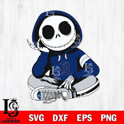 Rice Owls Jack Skellington halloween Svg Eps Dxf Png File, NCAA svg, Digital Download, Instant Download