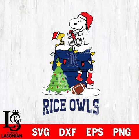 Rice Owls Snoopy Sport 11 Svg Eps Dxf Png File, Digital Download